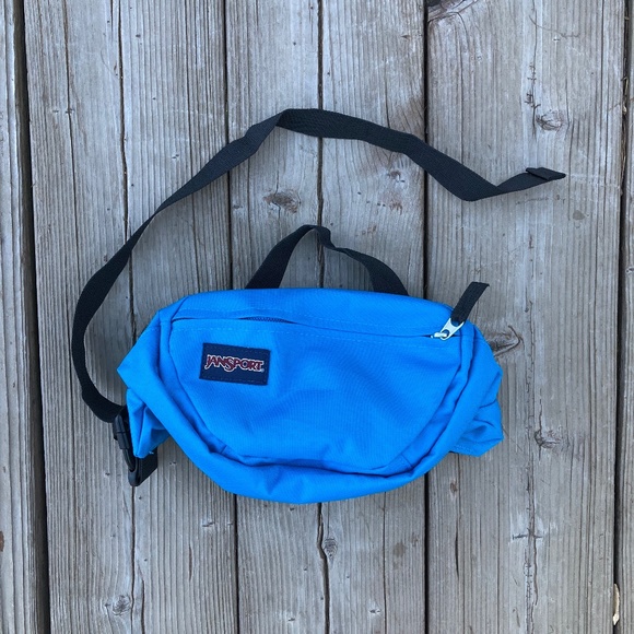 Jansport Handbags - Jansport Blue Fannypack